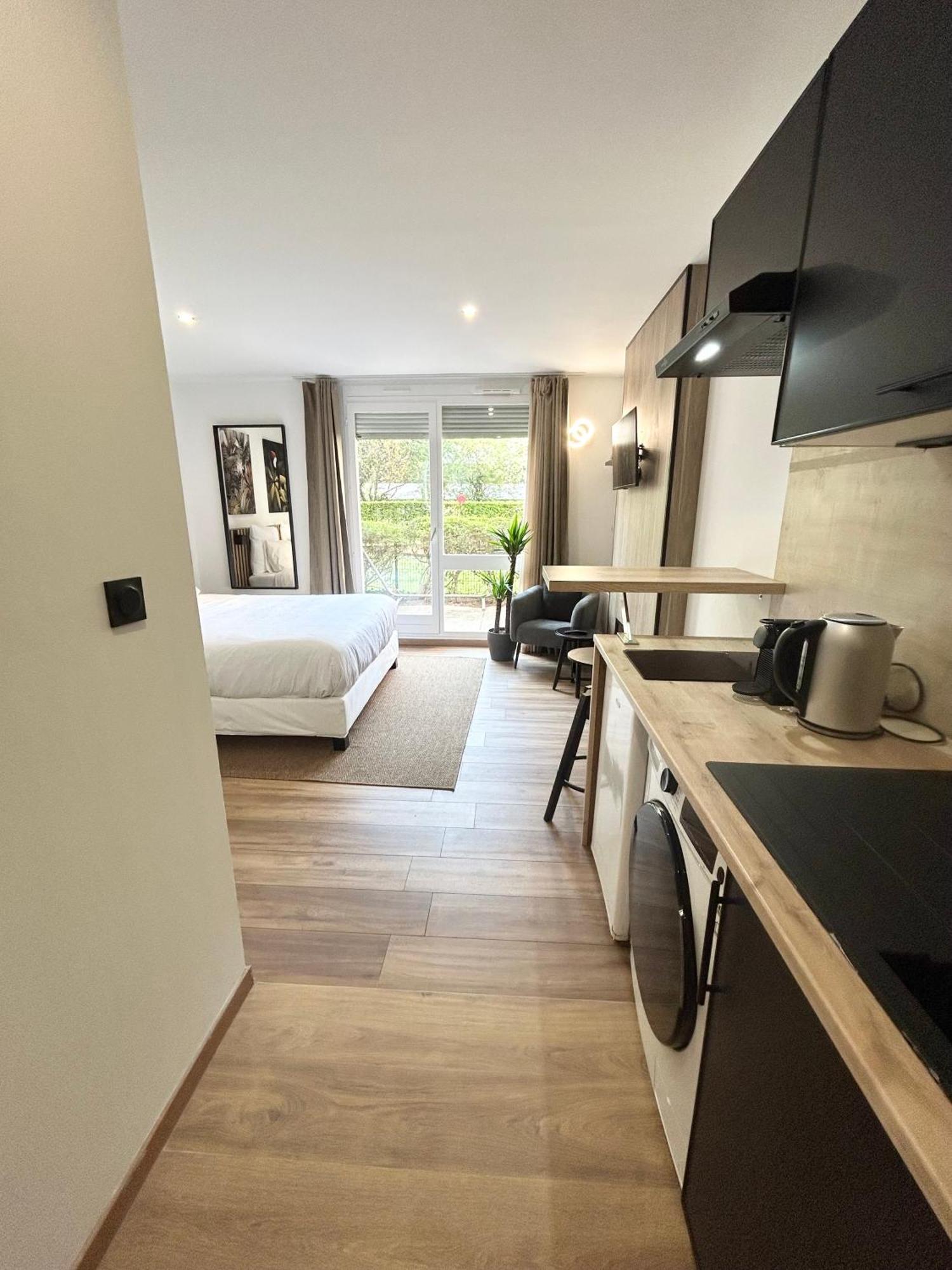 Studio 100M Gare Part-Dieu/Terrasse/Parking Prive Lyon Luaran gambar